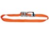 Zurrgurt 1-tlg 50mm 6 Meter mit Ratsche 2500daN orange