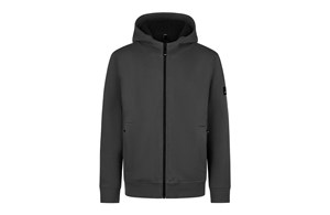 FHB Hoodie-Jacke Hajo mit Webpelz