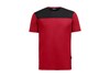 FHB T-Shirt Herren Gr.L rot-schwarz 