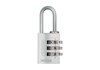 Abus Zahlenschloss 145/20 silber