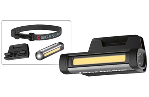 Scangrip USB-Akku-LED Stirnlampe FLEX WEAR