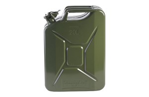 Kraftstoffkanister Metall 20 Liter olivgrün