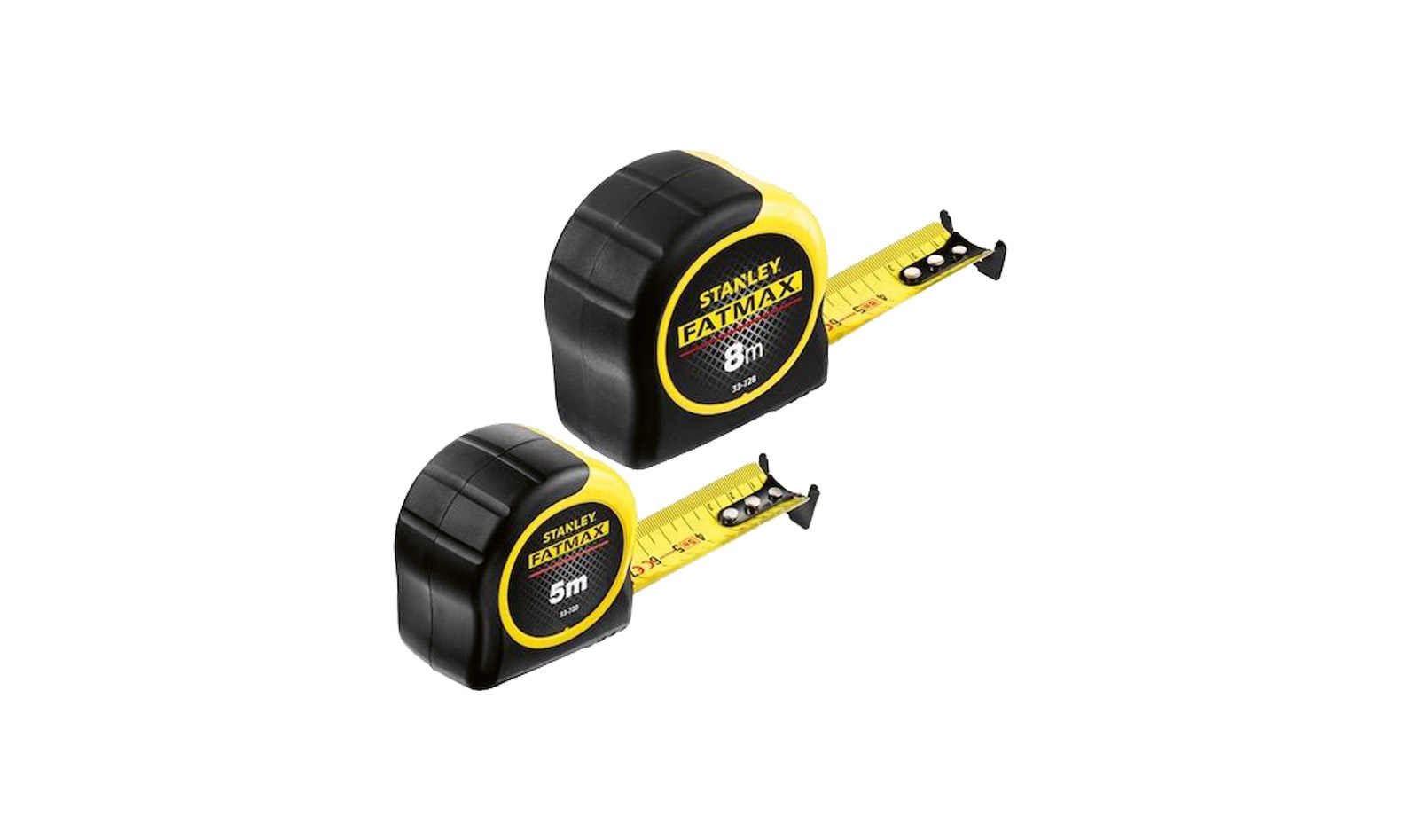 Stanley Bandmaß-Set FatMax Bladearmor 32mm 5m + 8m