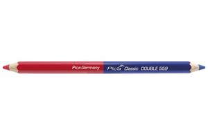 Pica Markier Bleistift Classic Double rot/blau