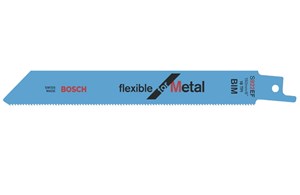 Bosch Säbelsägeblatt Flexible S922EF für Metall 150mm 1,4mm (VE=5)