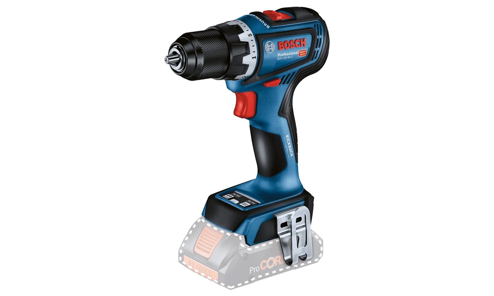 Bosch Akku-Bohrschrauber GSR 18V-90 C