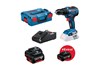 Bosch Akku-Bohrschrauber GSR 18V-55 Set 3x5,0Ah Akku + Lader in LBoxx