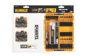 Dewalt Bit-Set mit Winkeleinsatz 80-tlg.