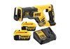 Dewalt Akku-Säbelsäge DCS367P2 BL 18V Set