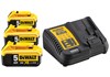 Dewalt Akku-Set DCB1104P3 18V/5Ah