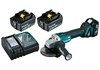 Makita Akku-Winkelschleifer DGA504RTJ Ø125 mm 18V Set