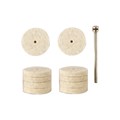 Proxxon Filzscheibe 22mm (PK= 10 Stk.+ 1 Träger)