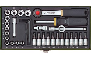 Proxxon Steckschlüsselsatz 1/4" 36-teilig