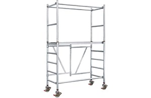 Iller Klappgerüst Eurostars 0,75x1,7m Arbeitshöhe 3,55m