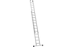 Iller Schiebeleiter Eurostar 2x12 Sprossen 3,65-6,10m